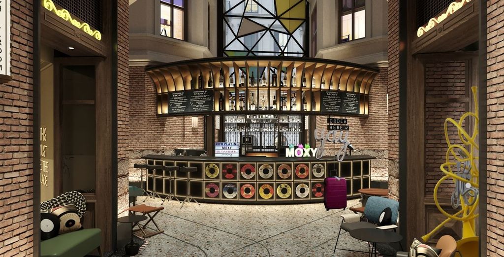 Moxy Istanbul Beyoglu modern hotel