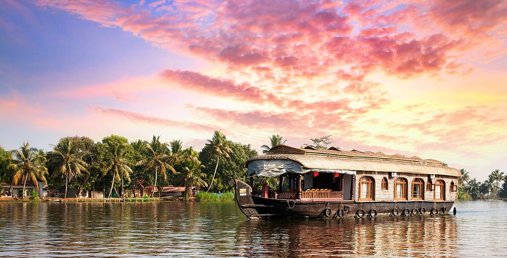 Kerala en de Backwaters van India