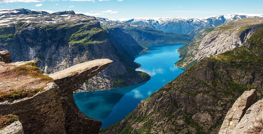 De fjorden van Noorwegen