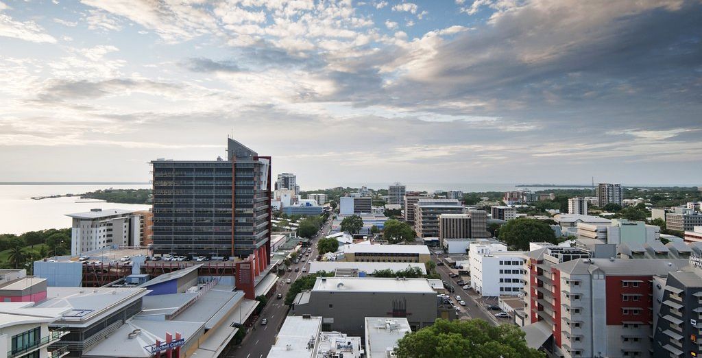 Ciudades, arrecife y selva tropical en Australia