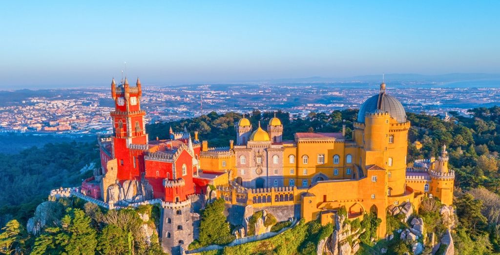 Le palais de Pena à Sintra, à 30 km de Lisbonne