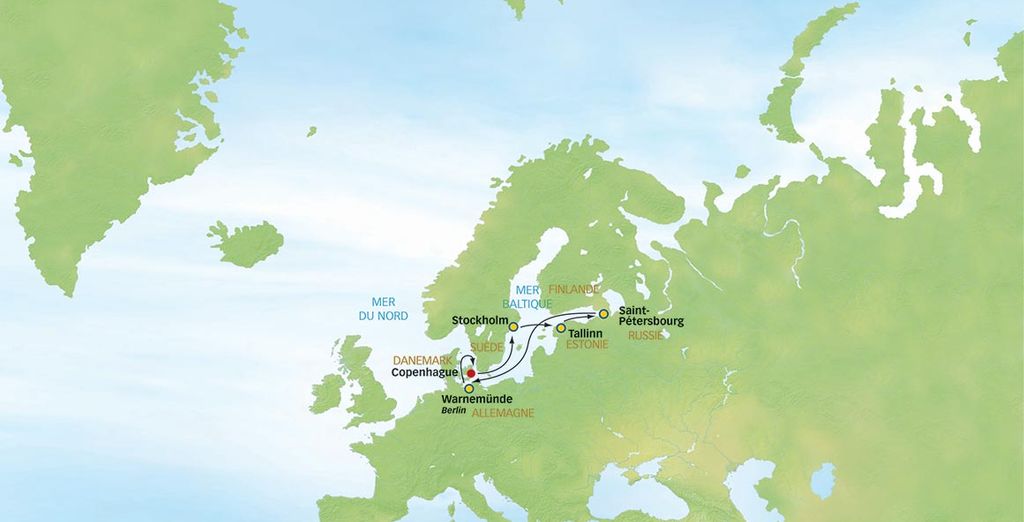 Costa Luminosa - Croisière Capitales de la Baltique 8 jours et 7 nuits 