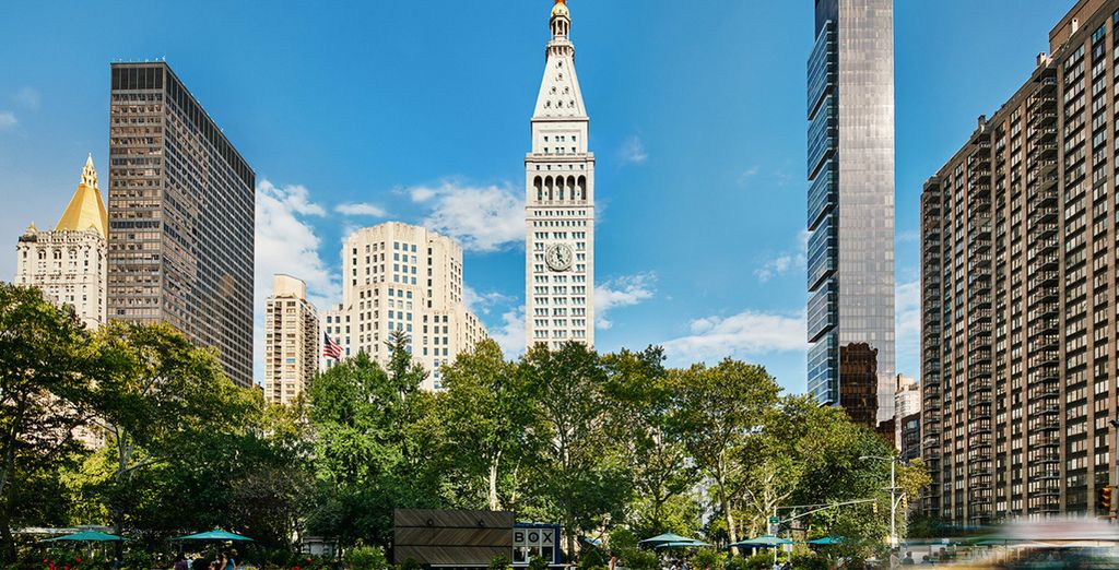 Photographie de New York et de la Metropolitan Life Tower