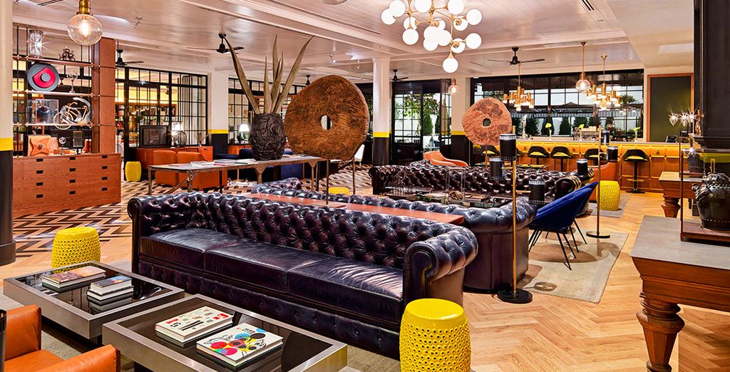 Hôtel de charme 4 étoiles avec espace détente et salon