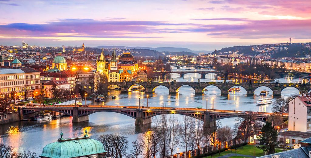 Les nombreux ponts de Prague en République Tchèque