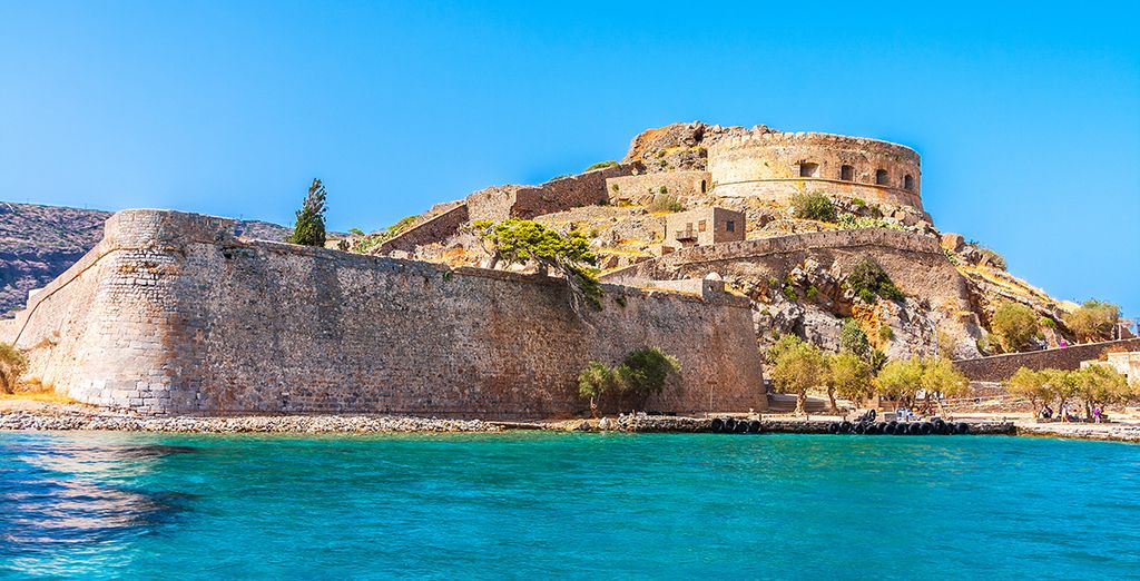 Visite de l'île de Spinalonga, ancienne forteresse Vénitienne