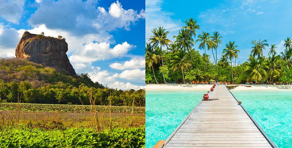 Minitour Sri Lanka + soggiorno mare Maldive Voyage Privé : fino a -70% Minitour Sri Lanka + soggiorno mare Maldive Voyage Privé : fino a -70%
