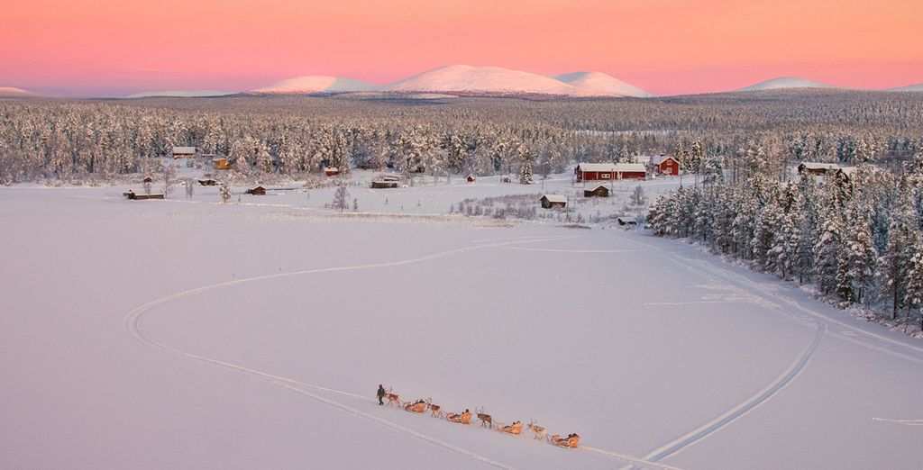 Tour della Lapponia Finlandese con possibile visita al villaggio di Babbo Natale