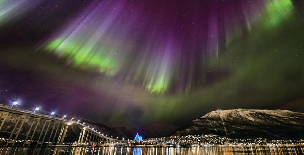 L’Aurora boreale al confine delle Tre Lapponie
