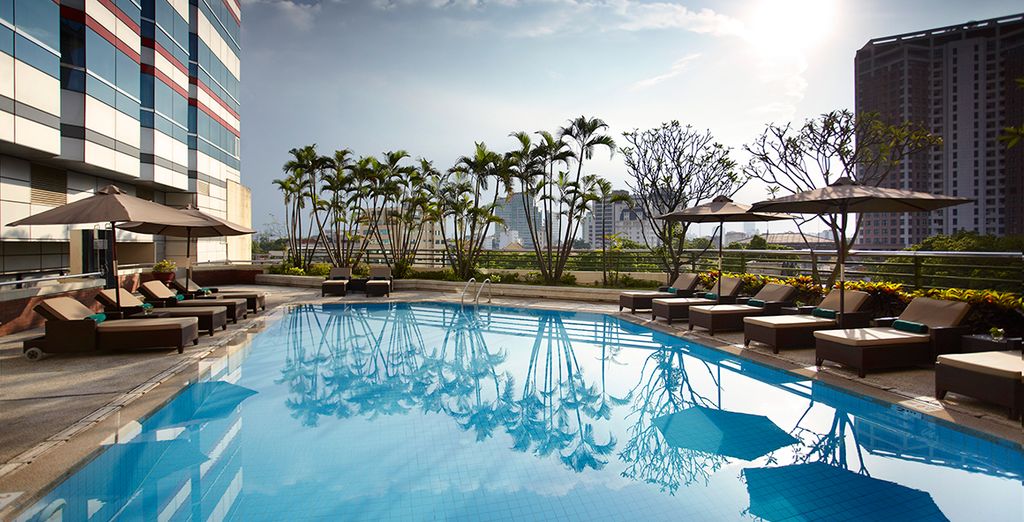 Hotel di lusso in Vietnam con piscina e zona relax