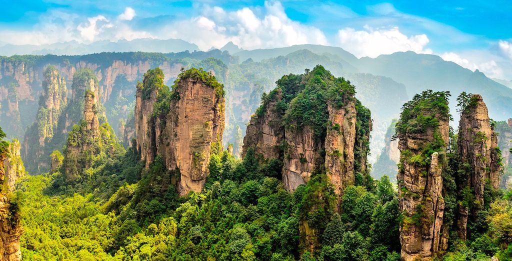 Tour della Cina e delle montagne di Avatar