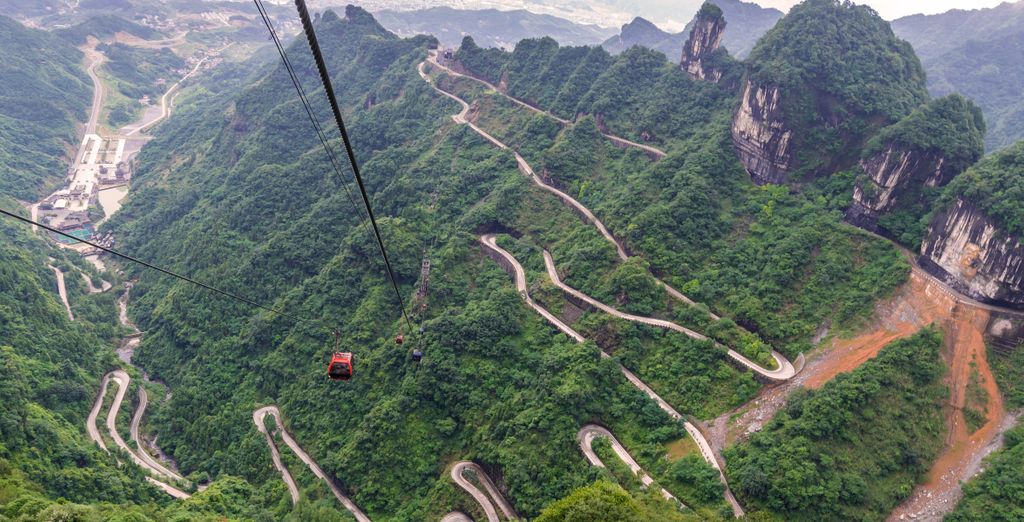 Tour della Cina e delle montagne di Avatar
