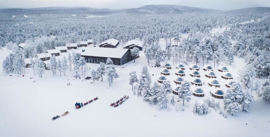 Chalet panoramici di design sul Lago Inari