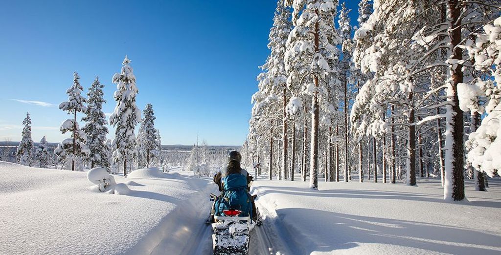 Finlandia in treno con pernottamento allo Snow Hotel