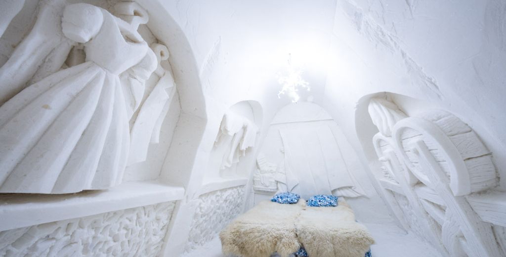 Finlandia in treno con pernottamento allo Snow Hotel