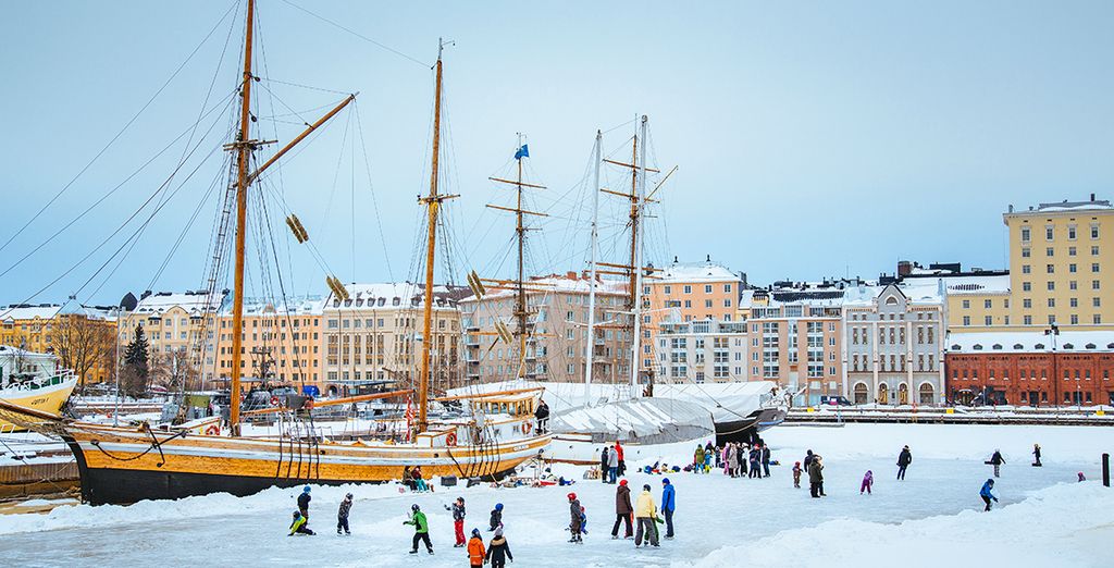 Finlandia in treno con pernottamento allo Snow Hotel