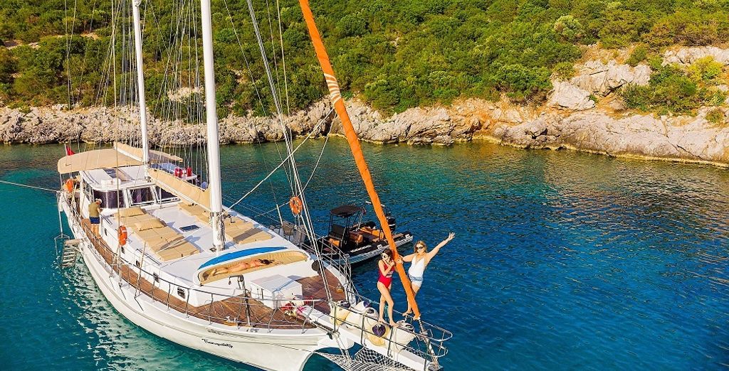Crociera in caicco sulla rotta Bodrum / Sud Dodecaneso / Bodrum
