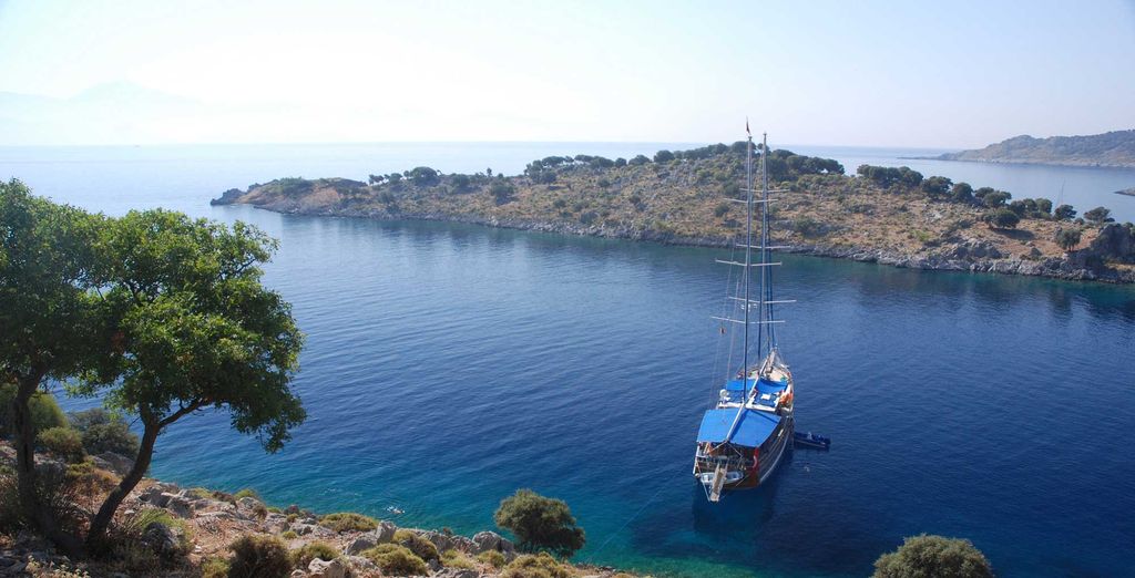 Crociera Bodrum in caicco Standard o Superior