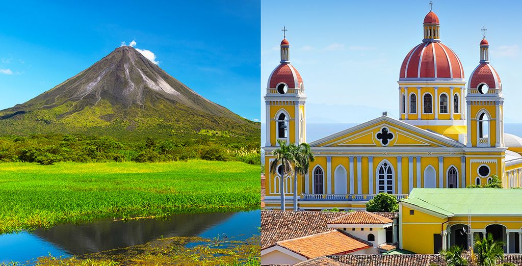 Tour 10 o 12 notti in Costa Rica + Nicaragua con noleggio auto 