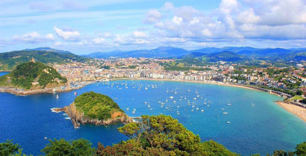 Coastal view from Monte Igueldo