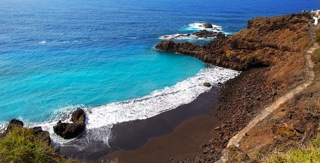 Beautiful beaches of La Palma