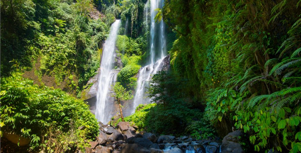 Travel Guide to Bali : Sekumpul Waterfalls