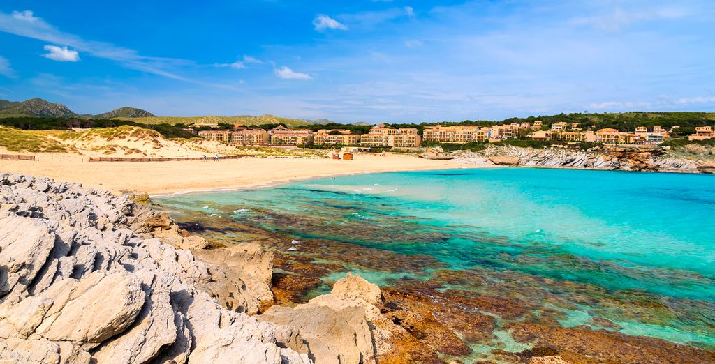 Beautiful beaches in Palma de Mallorca