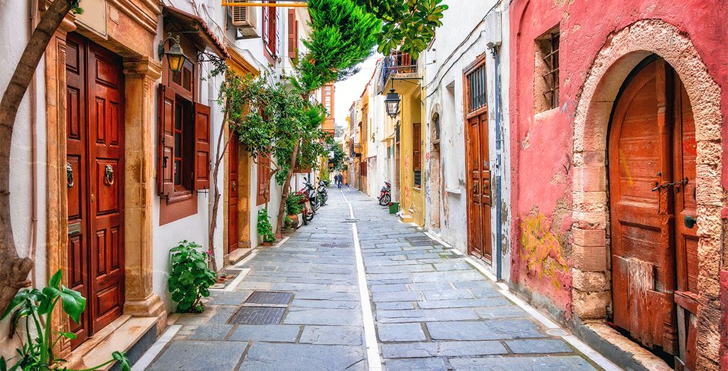 Explore Crete's beautiful cities