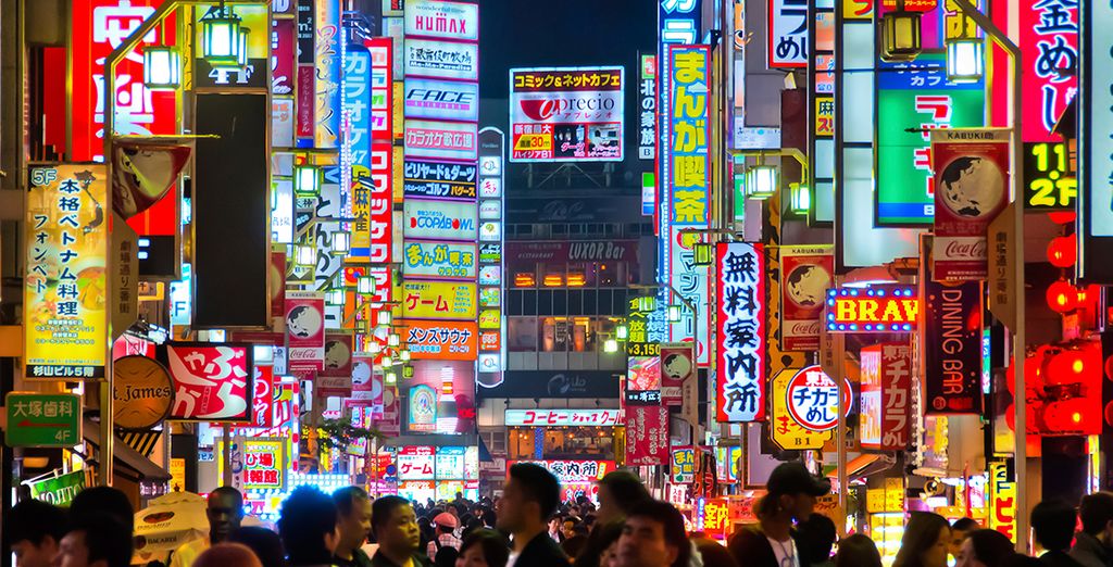 Explore Japan by Night