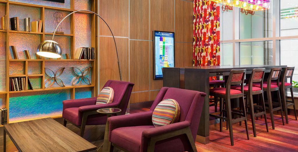 Partita NBA e soggiorno all'Hampton Inn Times Square Central