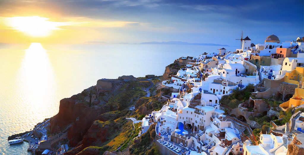 Tour di 6, 8 o 10 notti tra Santorini e Mykonos 