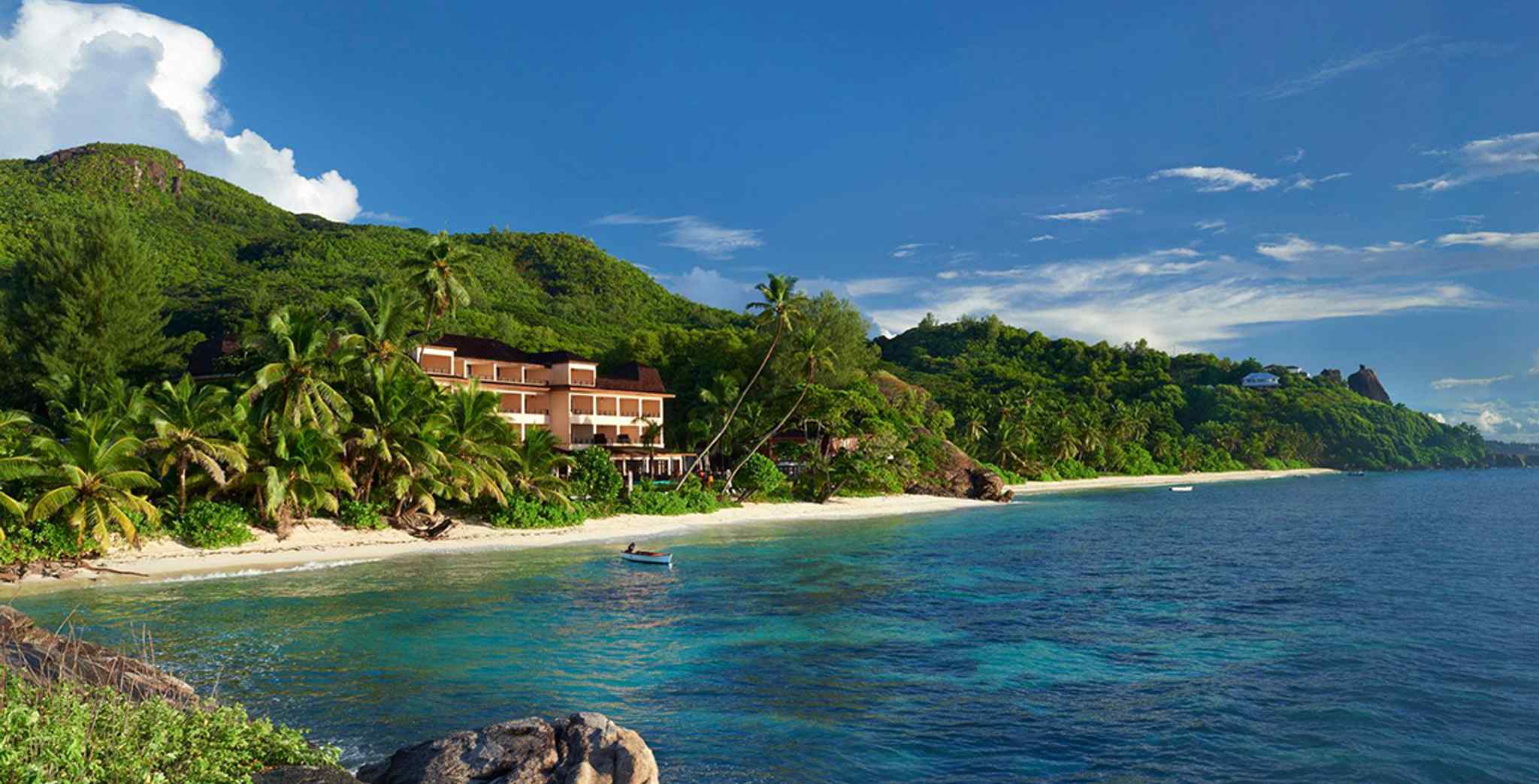 Hôtel de luxe aux Seychelles