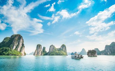 Reflejos y playas de Vietnam