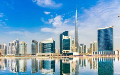 Découverte de Dubai depuis l'hôtel Crowne Plaza Hotel Dubai 5*