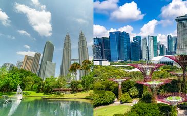 M Social Singapore 4* et circuit en Malaisie en 4*, avec séjour possible à Penang