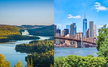 Millennium Hilton New York One UN Plaza 4* e tour in auto del Quebec