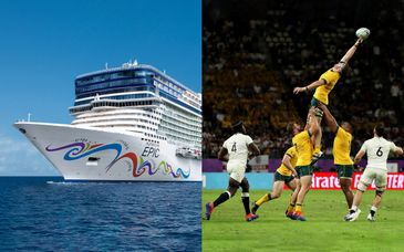 Infinity Cruises NCL Epic Charter e coppa del mondo di Rugby 2023