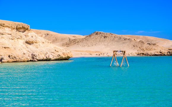 Ausflug zur Orange Island - Bootsfahrt und Schnorcheln im Roten Meer