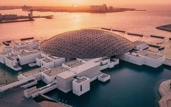 Eintritt in den Louvre von Abu Dhabi