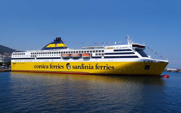 Ihre optionale Überfahrt mit Corsica Ferries