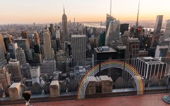 Eintrittskarte für die Aussichtsplattform Top of the Rock