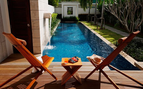 Private Villa mit Pool
