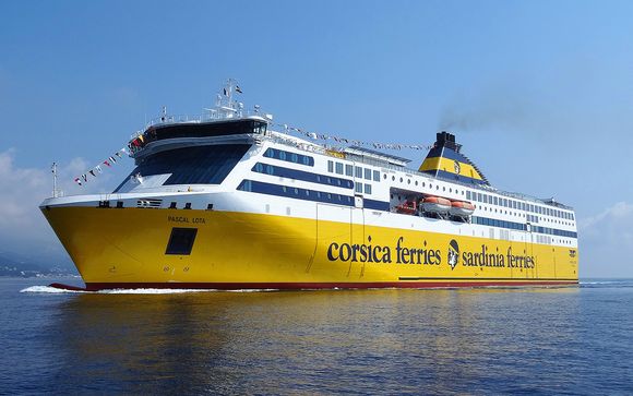 Ihre An- und Abreise mit Corsica Ferries