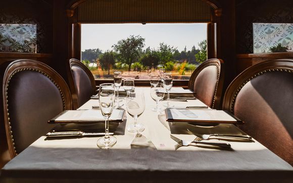 Experiencia Gourmet a bordo del Wine Train del Valle de Nap