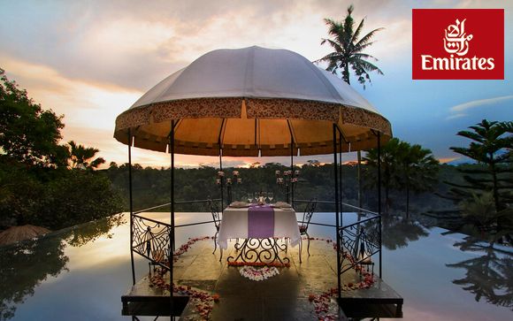 Exotismo en Ubud y playas paradisíacas y vuelos con Emirates