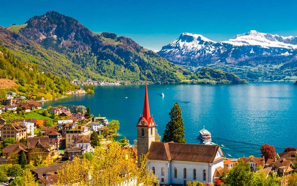 7 noches por el paraíso de los Alpes con vuelos