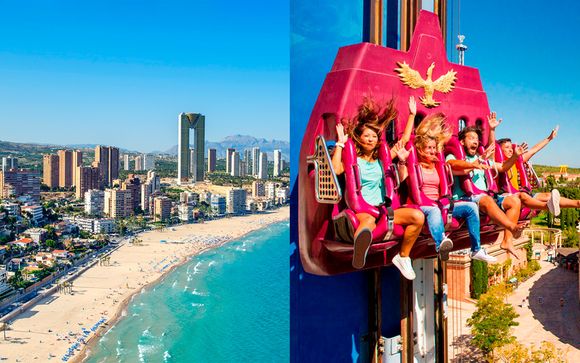 Hotel 4* en Benidorm y entrada a Terra Mítica
