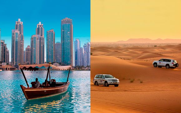 Fantástica estancia con safari por el desierto, crucero y más
