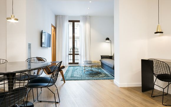 Estiloso apartamento para 6 personas en el Eixample