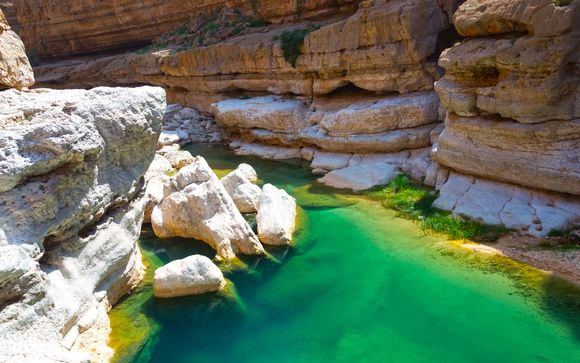 Excursion dans le désert de Wadi Shab pour les séjours à partir de 7 nuits 